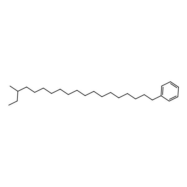 2D Structure of [(17S)-17-methylnonadecyl]benzene