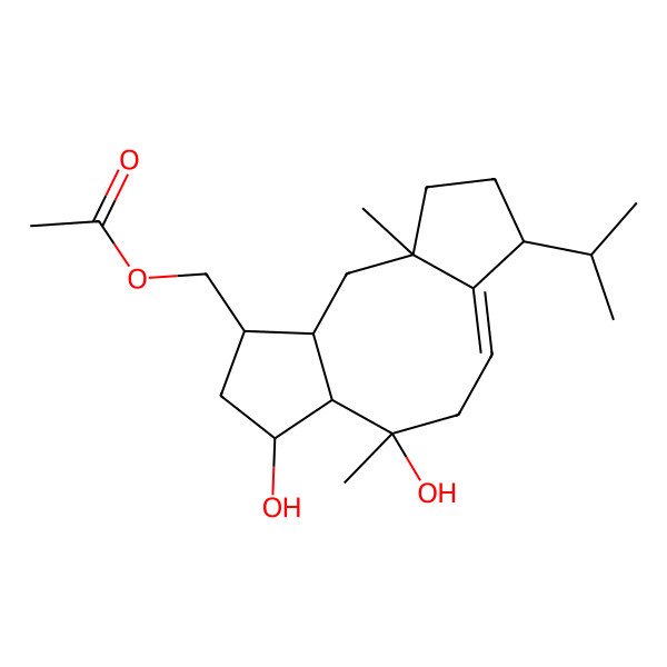 2D Structure of 18-Acetylcyclooctatin