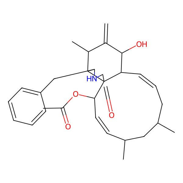 2D Structure of 18-Dehydroxycytochalasin H