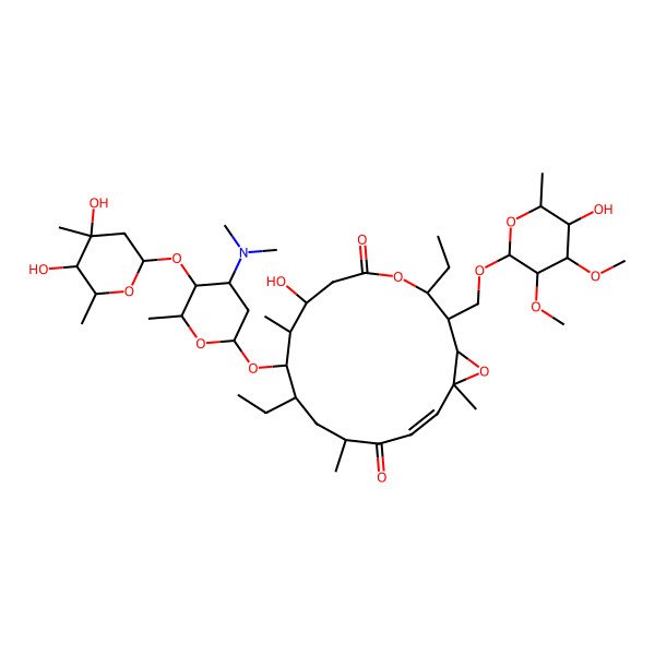 2D Structure of 18-Deoxo-18-dihydro-angolamycin