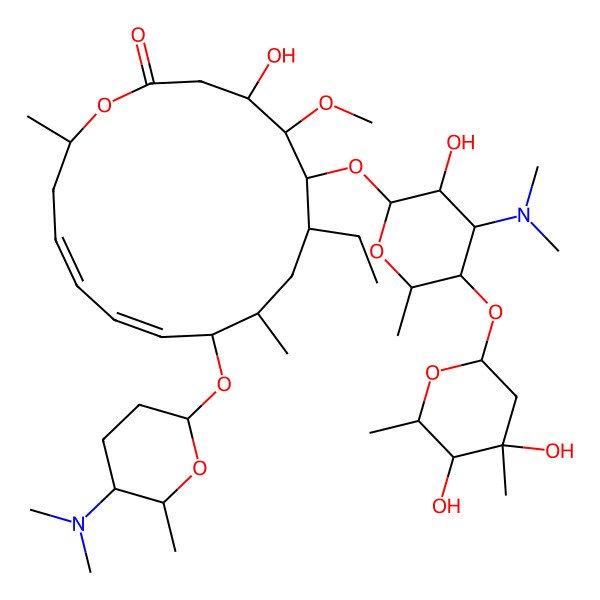 2D Structure of 18-Deoxy-18-dihydrospiramycin