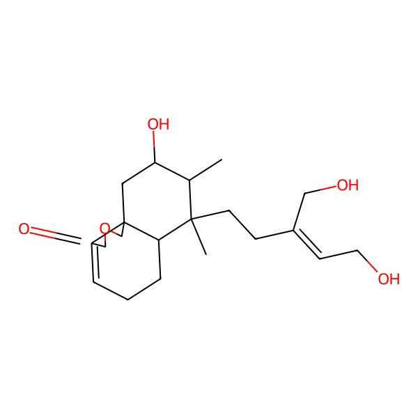 2D Structure of 18-Deoxy-7-hydroxy-portulide