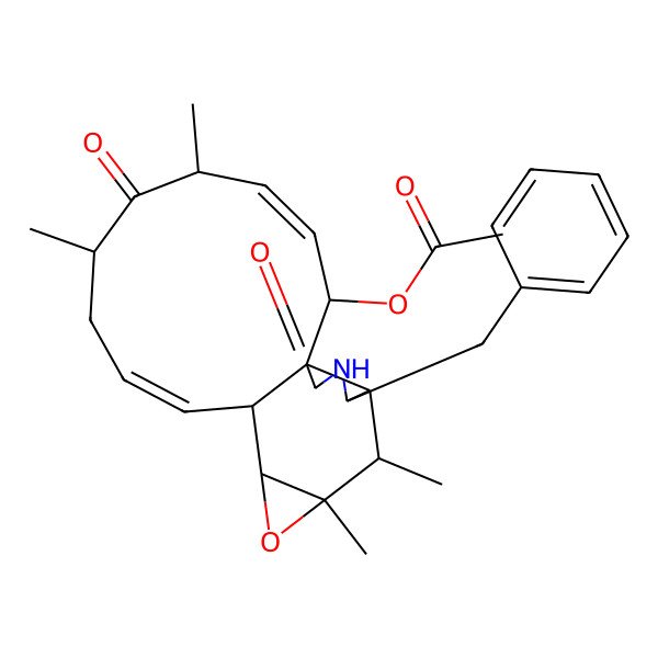 2D Structure of 18-Deoxycytochalasin Q