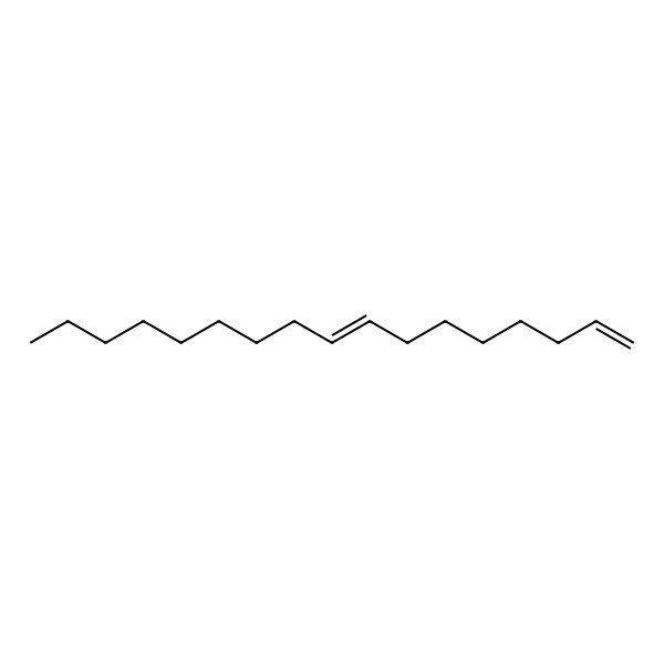 2D Structure of 1,8-Heptadecadiene
