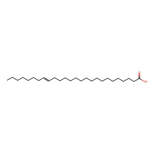 2D Structure of 18-Hexacosenoic acid