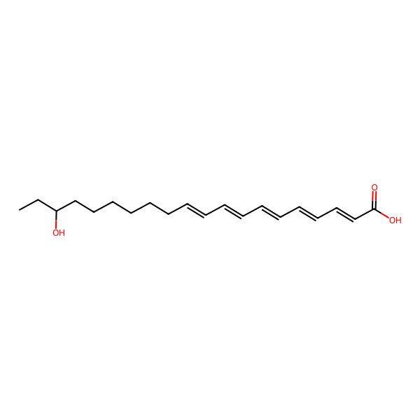 2D Structure of 18-Hydroxyeicosapentaenoic acid