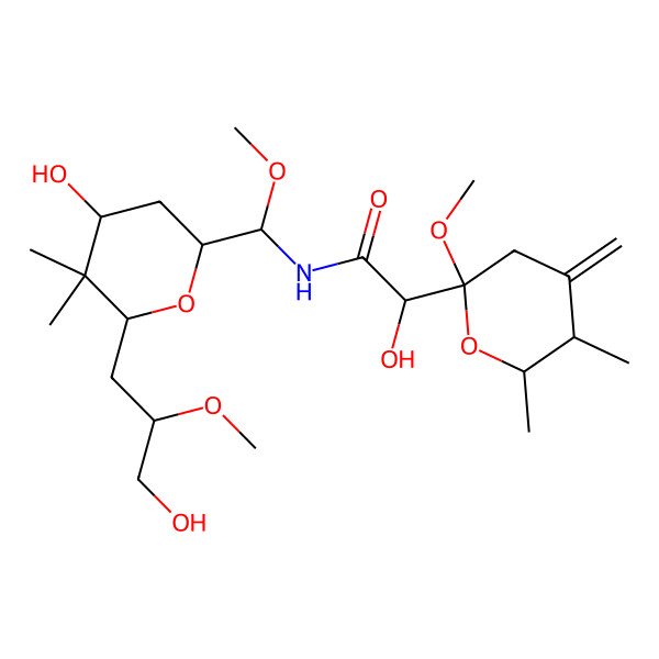 2D Structure of 18-O-demethylpederin