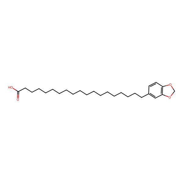 2D Structure of 19-(1,3-Benzodioxol-5-yl)nonadecanoic acid