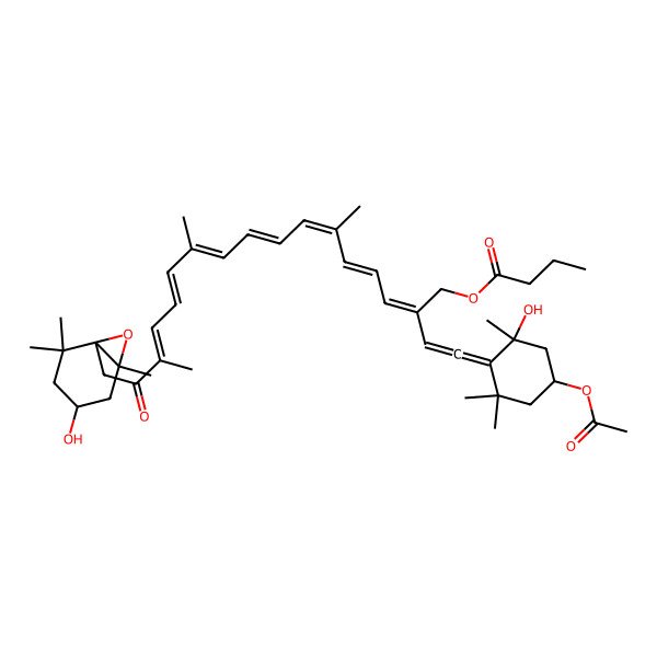 2D Structure of 19'-Butanoyloxyfucoxanthin