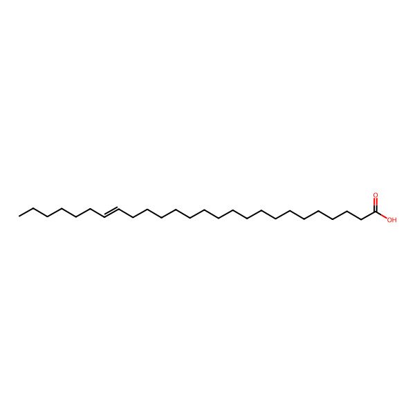 2D Structure of 19-Hexacosenoic acid