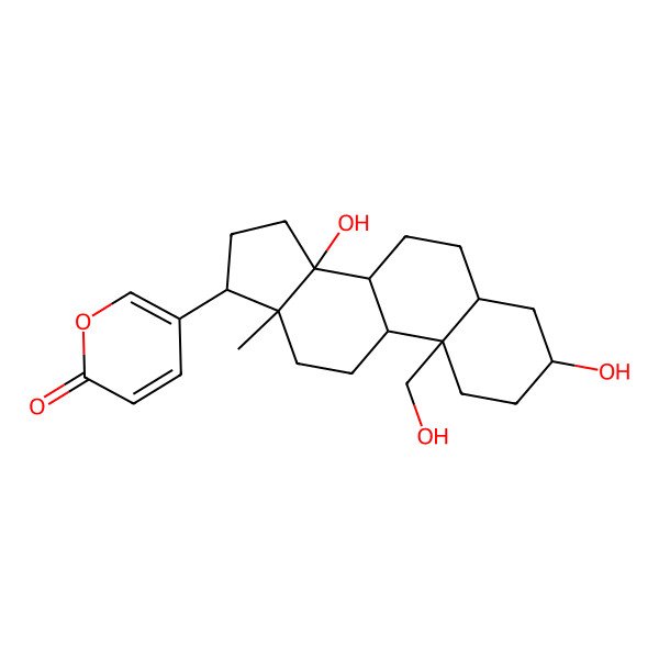 2D Structure of 19-Hydroxybufalin