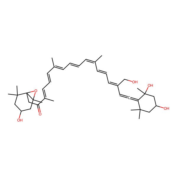 2D Structure of 19'-Hydroxyfucoxanthinol