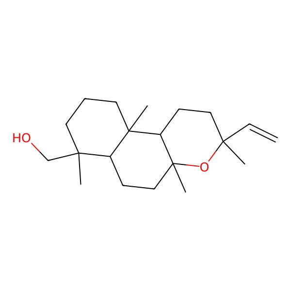 2D Structure of 19-Hydroxymanoyl oxide 2D Structure of 19-Hydroxymanoyl oxide