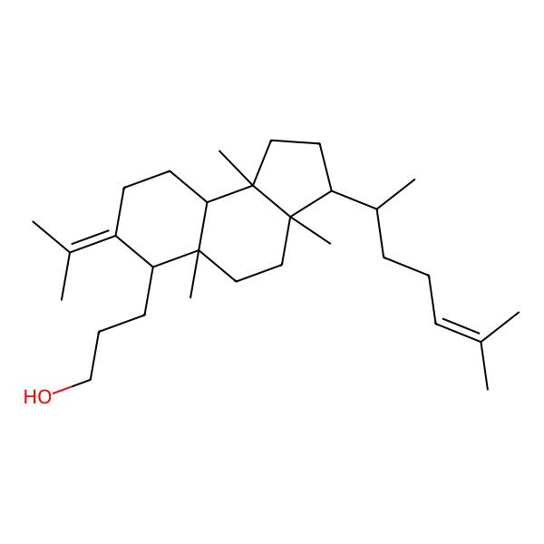 2D Structure of 19(10->9)-Abeo-3,4-secoeupha-4,24-dien-3-ol