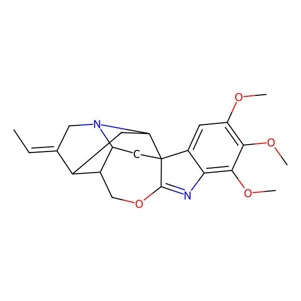 2D Structure of 19(E)-11-methoxy-9,18-didemethoxygardneramine