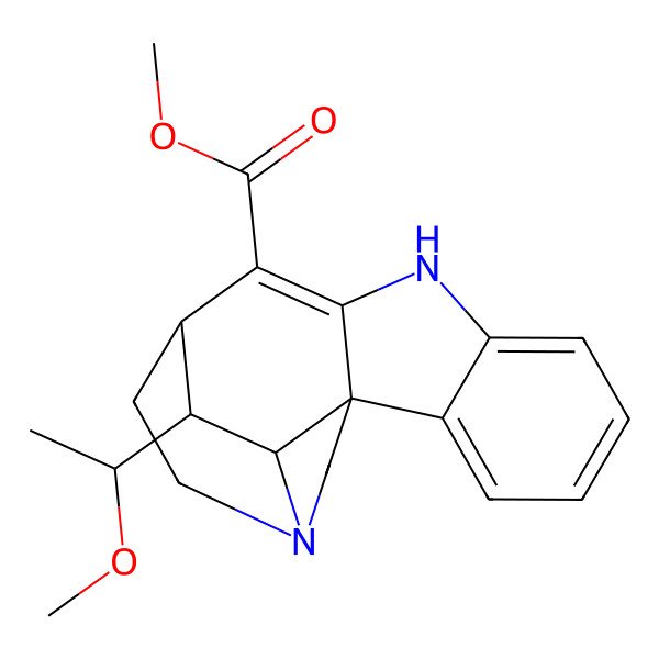 2D Structure of 19(R)-methoxytubotaiwine