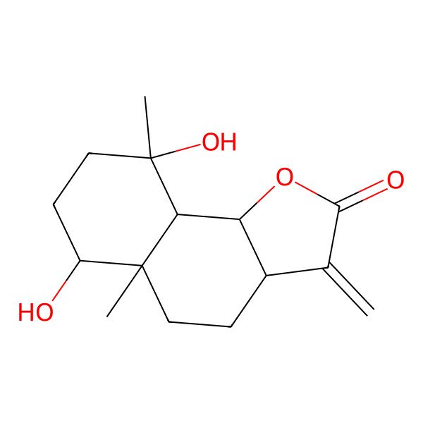 2D Structure of 1alpha-Hydroxyarbusculin A 2D Structure of 1alpha-Hydroxyarbusculin A