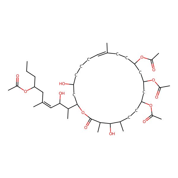 2D Structure of [(3S,4S,5R,8S,10R,12S,15Z,20R,22S)-10,12-diacetyloxy-22-[(E,2R,3R,7R)-7-acetyloxy-3-hydroxy-5-methyldec-4-en-2-yl]-4,20-dihydroxy-3,5,15-trimethyl-2-oxo-1-oxacyclodocos-15-en-8-yl] acetate