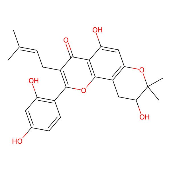 2D Structure of Mornigrol G