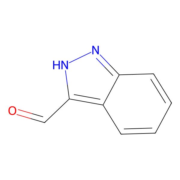 2D Structure of Indazole-3-carbaldehyde