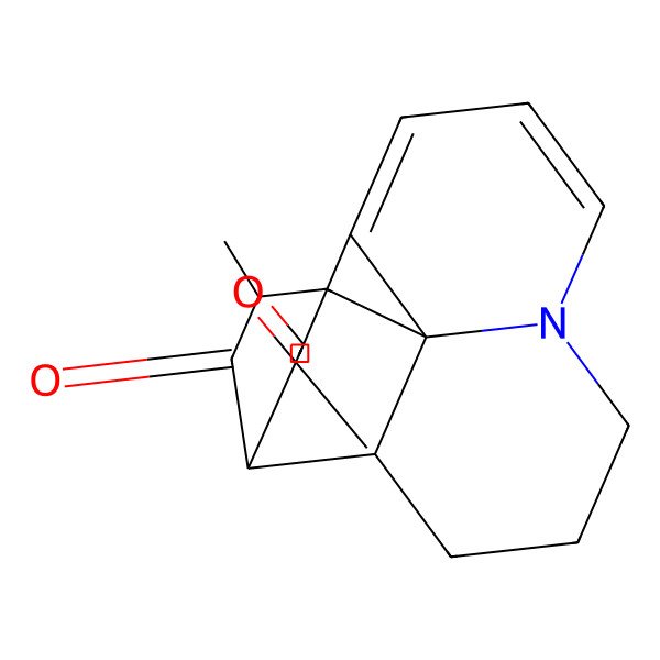2D Structure of (1R,2R,13R,15R)-15-methyl-6-azatetracyclo[8.6.0.01,6.02,13]hexadeca-7,9-diene-11,12-dione