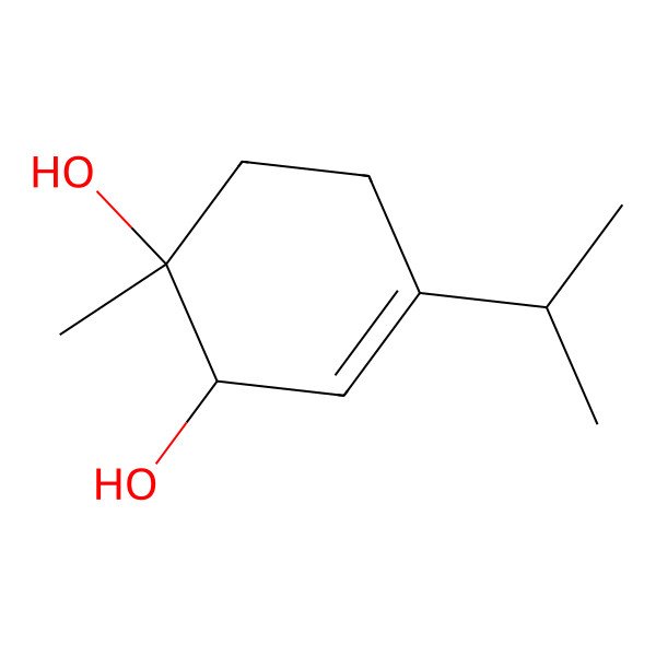 2D Structure of (1r,2s)-3-p-Menthen-1,2-diol 2D Structure of (1r,2s)-3-p-Menthen-1,2-diol