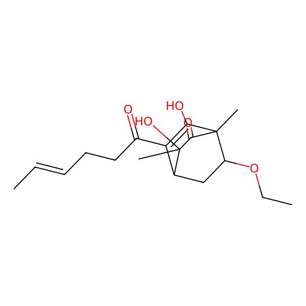 2D Structure of Rezishanone D