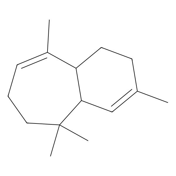2D Structure of (1R,6R)-gamma-himachalene