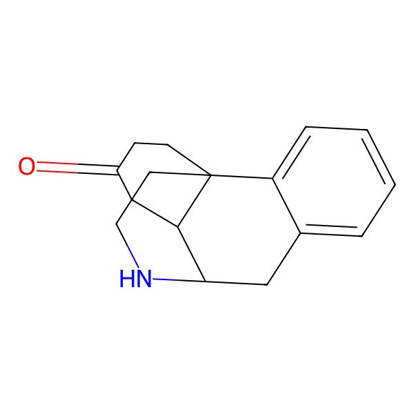 2D Structure of (1R,9R,10R)-17-azatetracyclo[7.5.3.01,10.02,7]heptadeca-2,4,6-trien-12-one