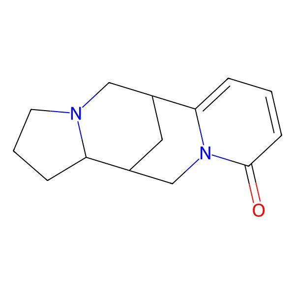 2D Structure of (1R,9R,10S)-7,14-diazatetracyclo[7.6.1.02,7.010,14]hexadeca-2,4-dien-6-one
