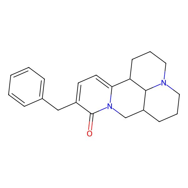 2D Structure of (1R,9R,17S)-5-benzyl-7,13-diazatetracyclo[7.7.1.02,7.013,17]heptadeca-2,4-dien-6-one