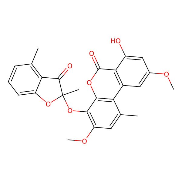 2D Structure of (1'S)-sporulosol