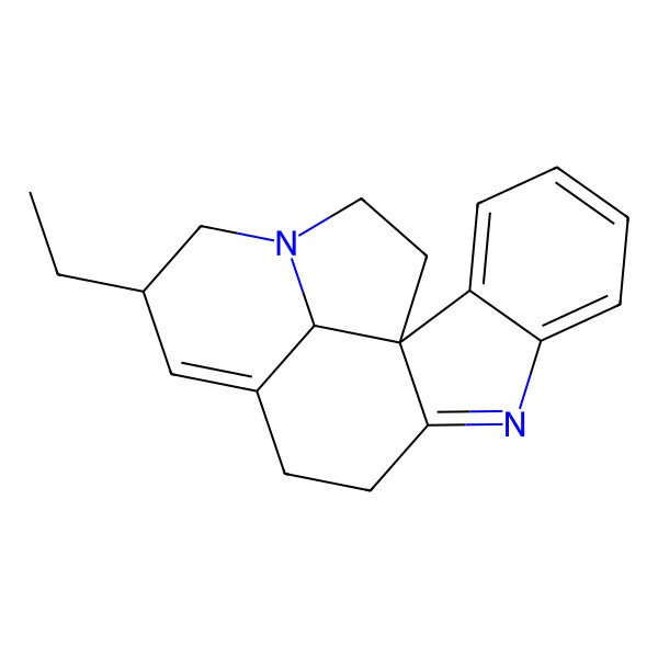 2D Structure of (1S,14R,19R)-14-ethyl-8,16-diazapentacyclo[10.6.1.01,9.02,7.016,19]nonadeca-2,4,6,8,12-pentaene