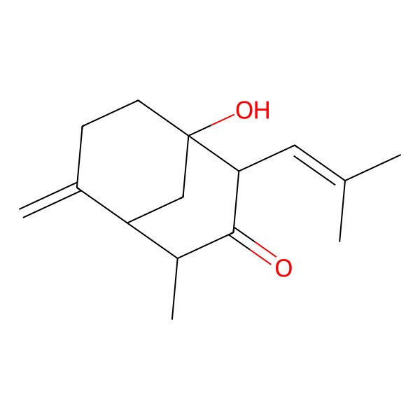 2D Structure of (1S,2R,4R,5S)-14-deoxy-aspergiketone