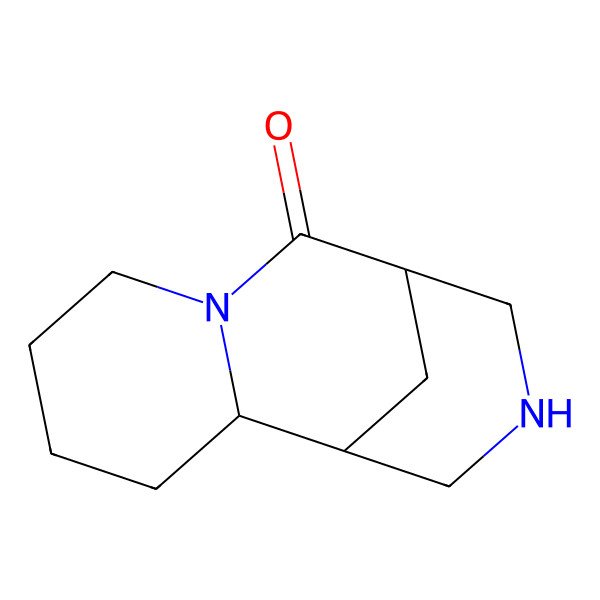 2D Structure of (1S,2R,9R)-7,11-diazatricyclo[7.3.1.02,7]tridecan-8-one