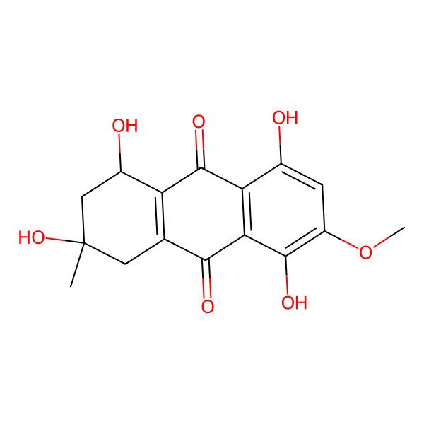 2D Structure of (1S,3S)-Austrocortirubin