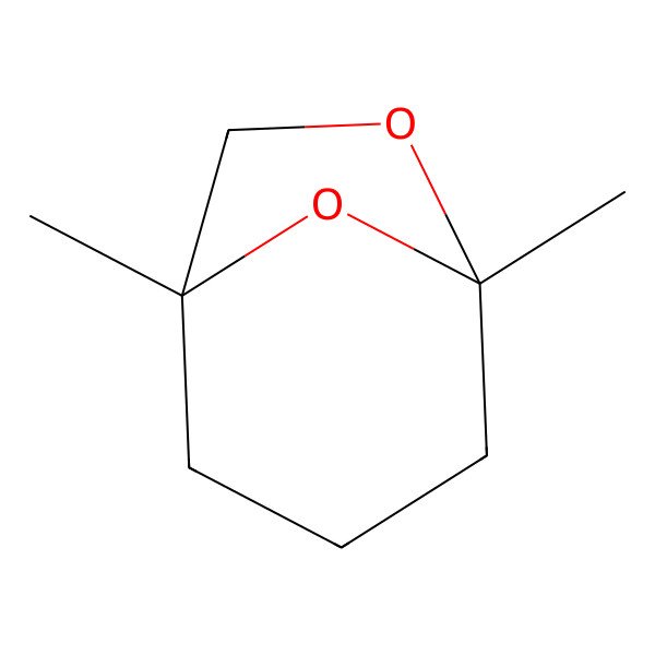 2D Structure of (1S,5S)-1,5-dimethyl-6,8-dioxabicyclo[3.2.1]octane