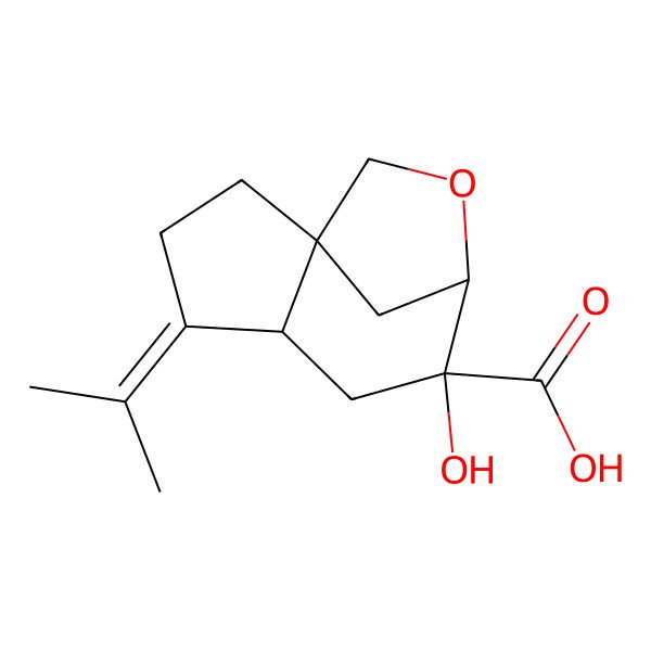2D Structure of Aspterric acid