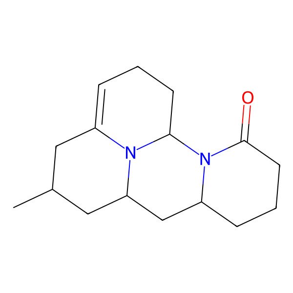 2D Structure of (1S,7S,9S,11S)-11-methyl-2,17-diazatetracyclo[7.7.1.02,7.013,17]heptadec-13-en-3-one