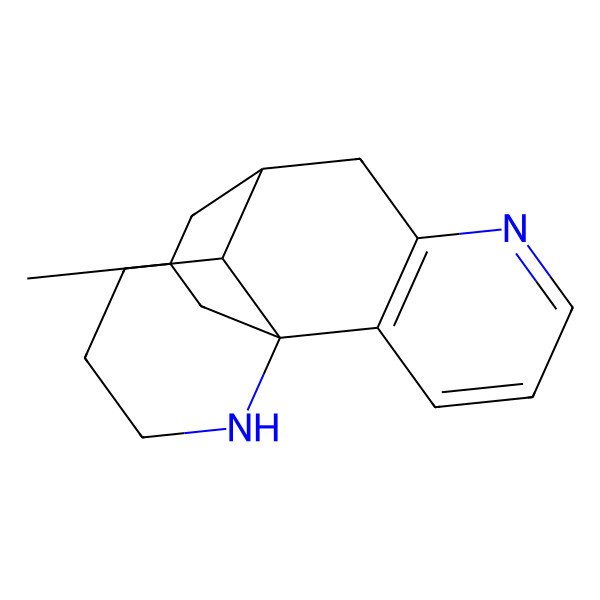 2D Structure of (1S,9R,10S,16S)-16-methyl-6,14-diazatetracyclo[7.5.3.01,10.02,7]heptadeca-2(7),3,5-triene