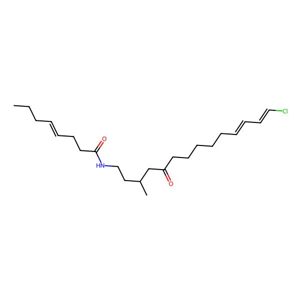 2D Structure of 1Z-pitiamide B