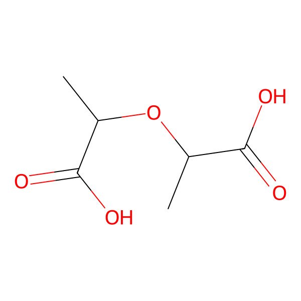 2D Structure of 2-(1-Carboxyethoxy)propanoic acid 2D Structure of 2-(1-Carboxyethoxy)propanoic acid