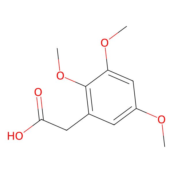 2D Structure of 2-(2,3,5-Trimethoxyphenyl)acetic acid 2D Structure of 2-(2,3,5-Trimethoxyphenyl)acetic acid