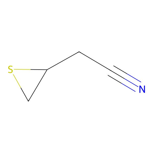 2D Structure of 2-[(2R)-thiiran-2-yl]acetonitrile