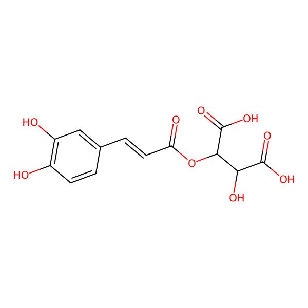 2D Structure of trans-Caftaric acid
