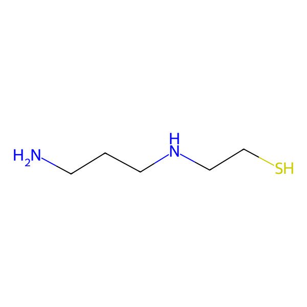 2D Structure of 2-((3-Aminopropyl)amino)ethanethiol