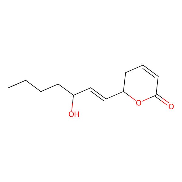 2D Structure of 2-(3-Hydroxyhept-1-enyl)-2,3-dihydropyran-6-one 2D Structure of 2-(3-Hydroxyhept-1-enyl)-2,3-dihydropyran-6-one