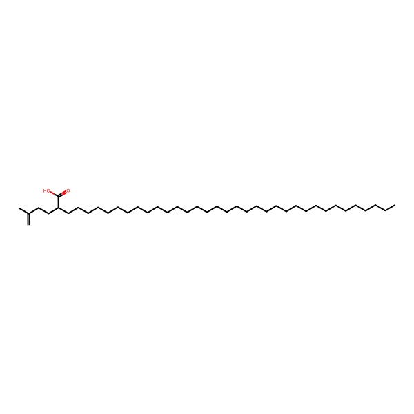 2D Structure of 2-(3-Methylbut-3-enyl)hexatriacontanoic acid