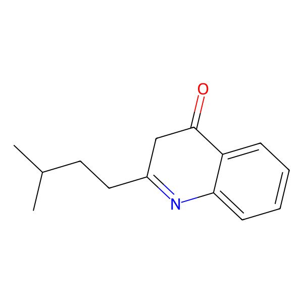 2D Structure of 2-(3-methylbutyl)-3H-quinolin-4-one