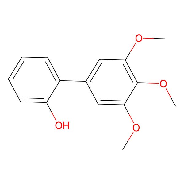 2D Structure of 2-(3,4,5-Trimethoxyphenyl)phenol